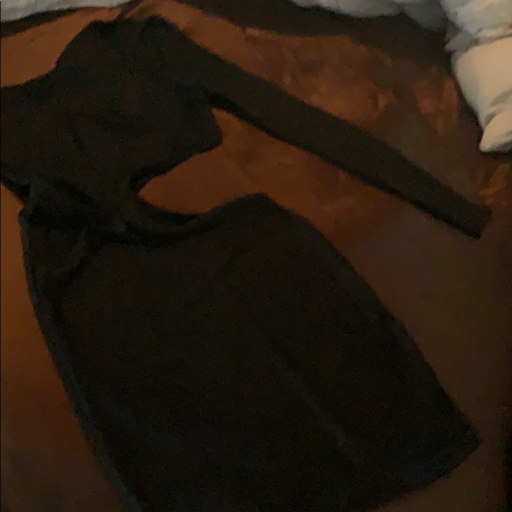 Sexy black dress
